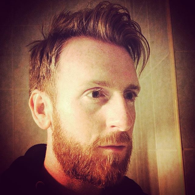 About the length and breadth of my #decembeard 2015 #decembeard2015 #beard #beards #beardlife #bearded #instabeard #beardsofinstagram #menwithbeards #beardporn #ginger # by @k3rsta